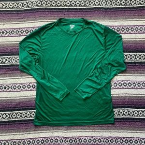 Team 365 Green Long Sleeve Shirt